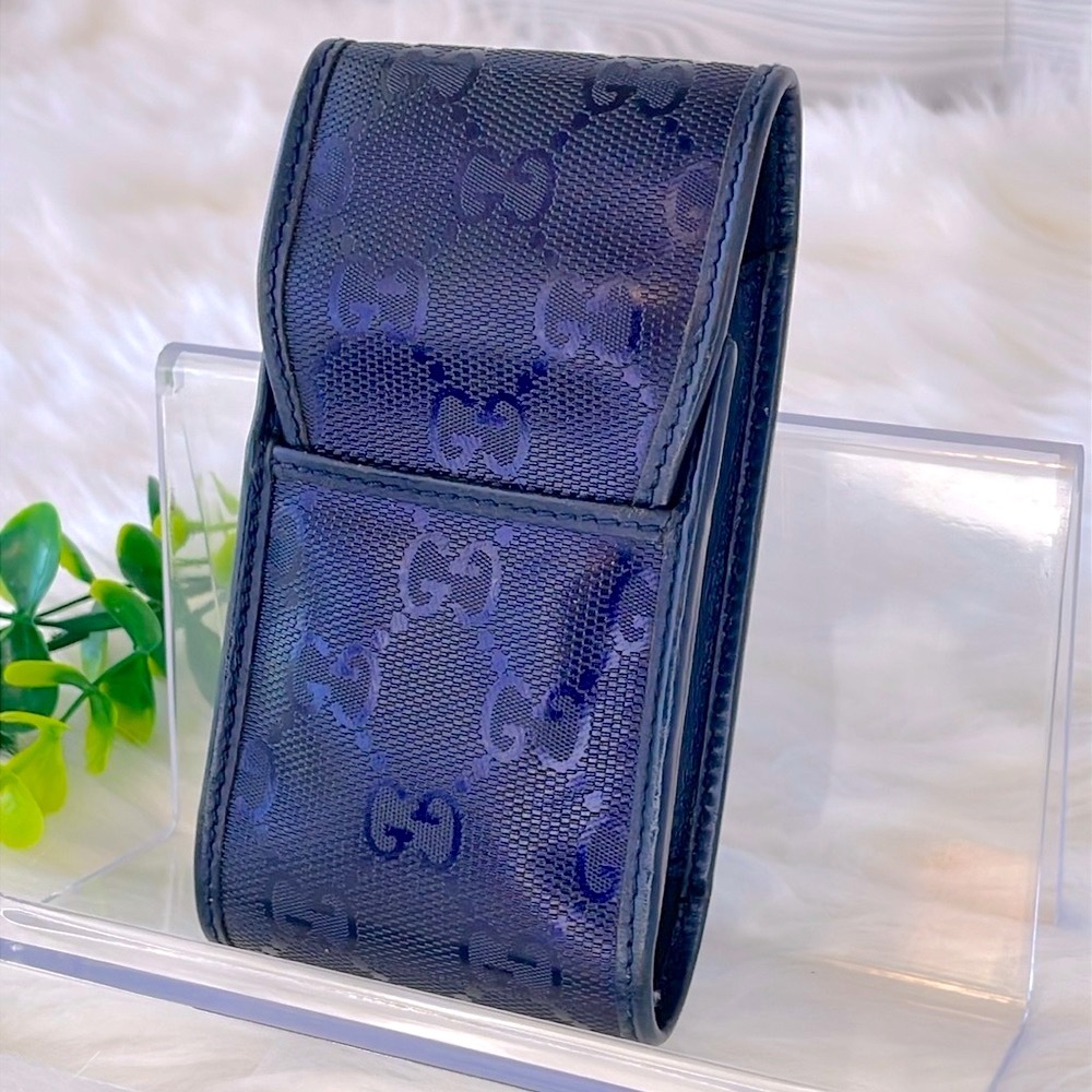 Gucci Imprime Blue‎ Cigarette Holder